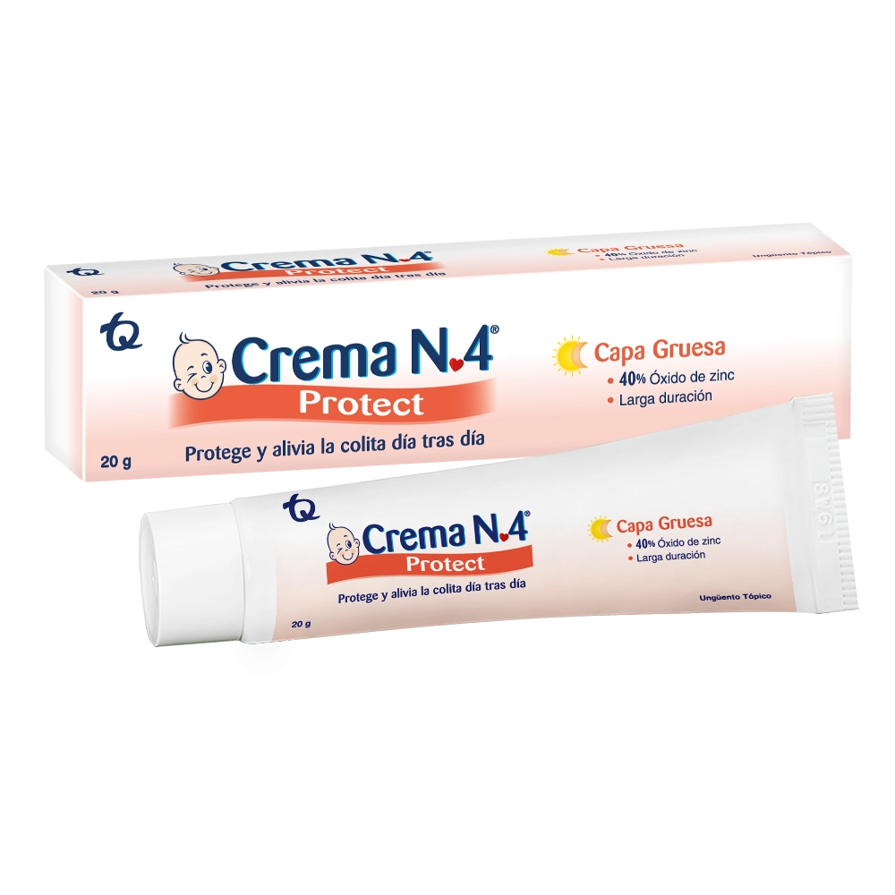 Crema N.4 Protect tubo por 20 gramos con caja